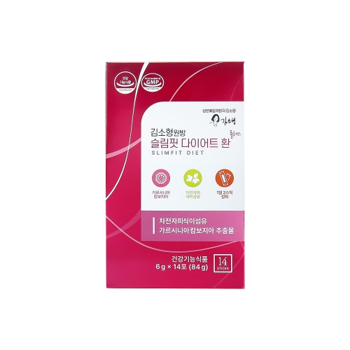 김소형원방 슬림핏 다이어트환 플러스 6g X 14포