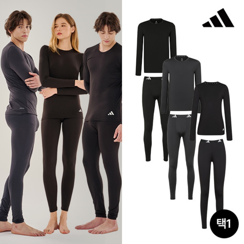 [아디다스] 데일리 웜웨어 상하의 세트 남녀 택1