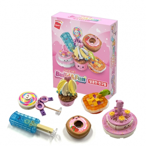 빌드앤펀 달콤한 친구들 6종 세트 2