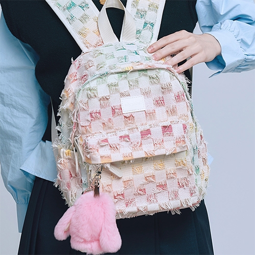 [엘리자벨] 레인보우 프린지 백팩 EZ011 (S)