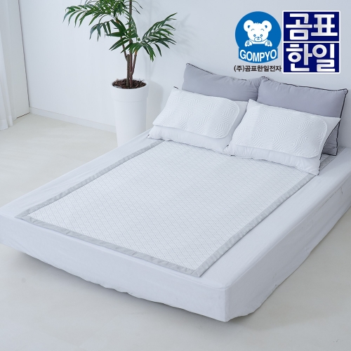 곰표한일 휴비스 듀라론 여름 침대 쿨매트 쿨링 냉감패드 슈퍼싱글