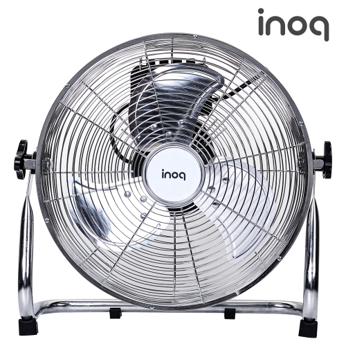 이노크 메탈크롬 3단 플로워 팬 공업용 업소용 선풍기 35cm IA-BF1400N