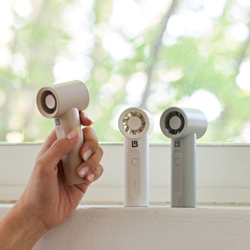 [라이브박스] 대용량 배터리 무선 휴대용 미니 핸디 손선풍기 제트터보 손풍기