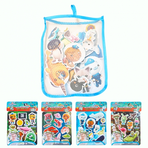 바다탐험대 옥토넛 목욕스티커 4P