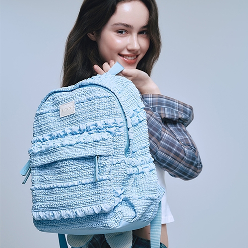 [엘리자벨] 프릴리 미니 백팩 EZ010(BL)