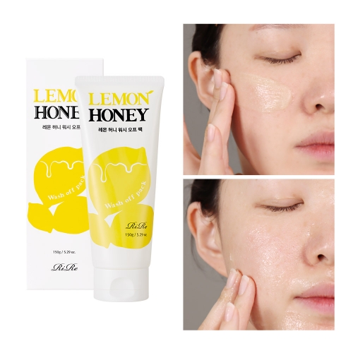 [리르] 레몬 하니 워시 오프 팩 150g