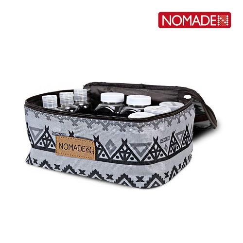 노마드 휴대용 캠핑용 하이클래스 양념통 그레이8p N-7724