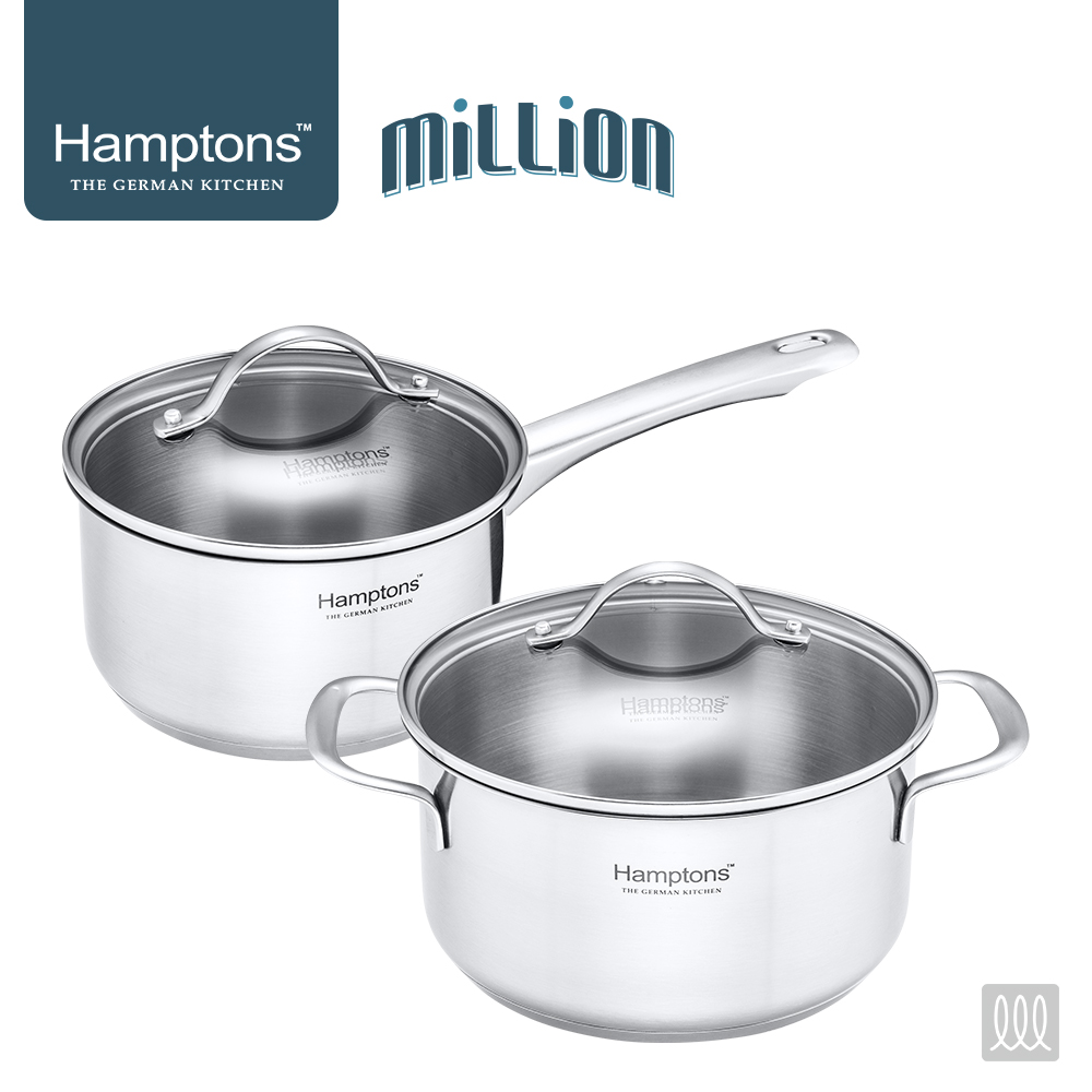 [Hamptons] 햄튼 밀리언 인덕션 냄비냄비 2종 세트-B타입(16S20P)