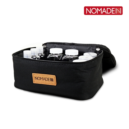 노마드 휴대용 캠핑용 하이클래스 양념통 블랙 8p N-7723