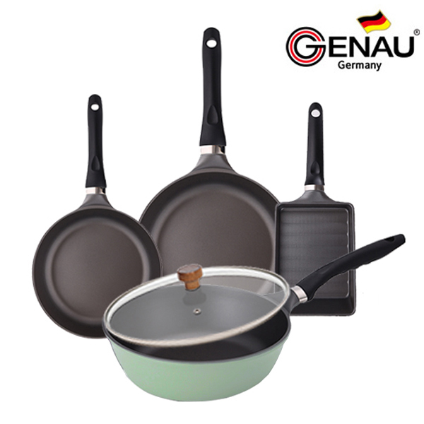 [독일 제너] 프로스 IH 티타늄코팅 후라이팬 5종_(F20+F28+W28+AG20cm+유리뚜껑)