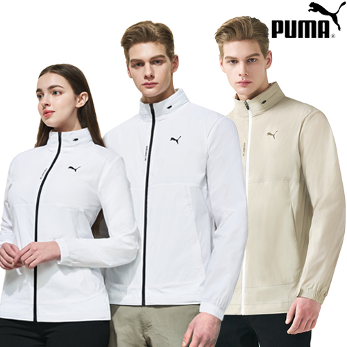 [푸마] ★25SS★나일론스판 경량자켓 PU5184 / 색상(화이트,베이지) 사이즈(85~115)