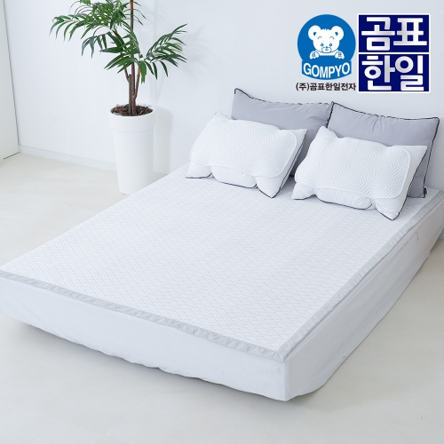 곰표한일 휴비스 듀라론 여름 침대 쿨매트 쿨링 냉감패드 라지킹