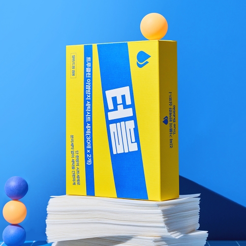 [터블] 트루클린 이염방지 세탁시트 60매_10팩