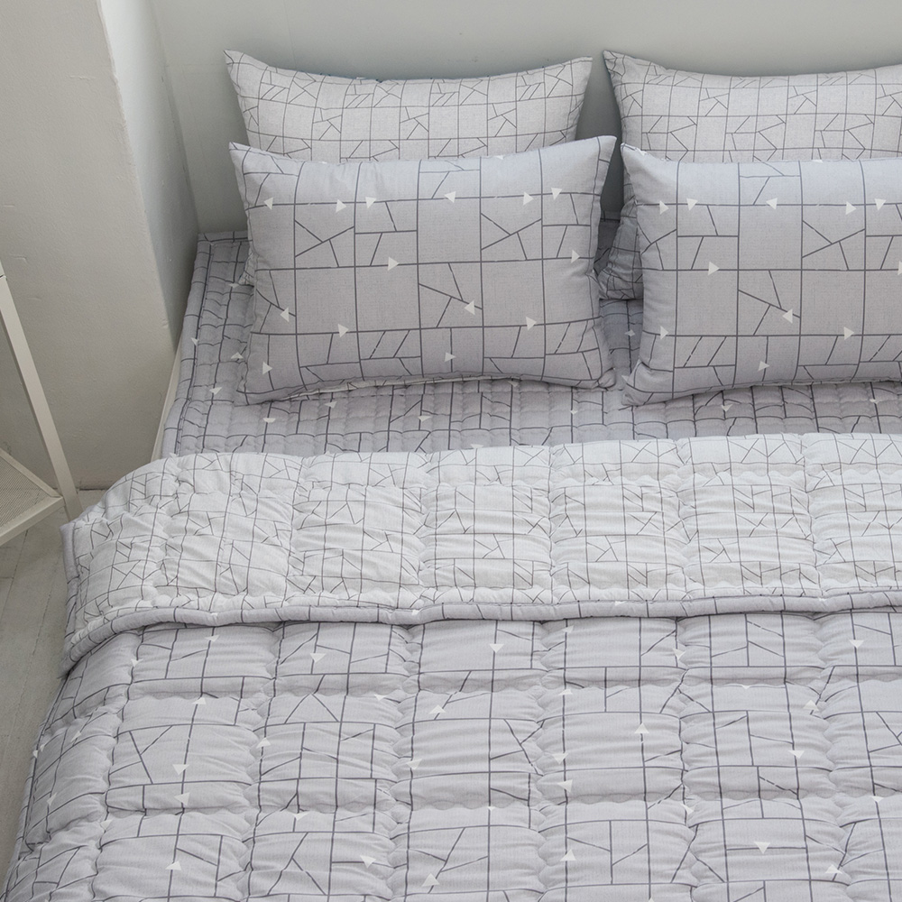 [침구연구소] 크리미 먼지없는 에어스킨 사계절 이불패드세트 SS(이불+패드+베개커버)