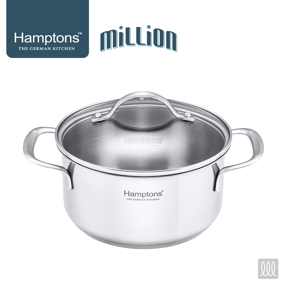 [Hamptons] 햄튼 밀리언 인덕션 냄비18cm양수
