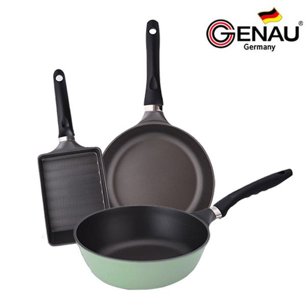 [독일 제너] 프로스 IH 티타늄코팅 후라이팬 3종D_(F28+W28+AG20cm)