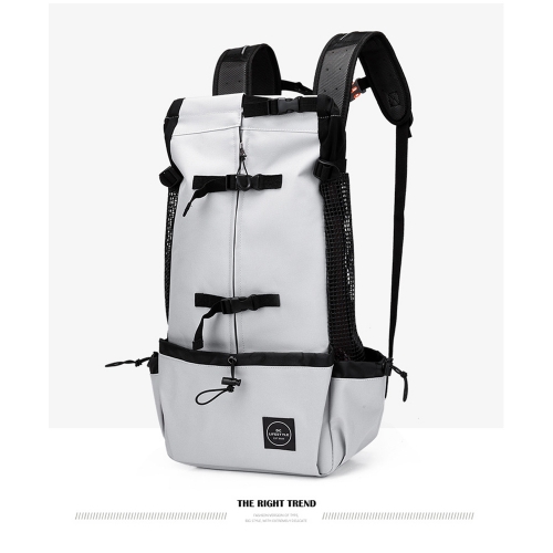 레드퍼피 라이더 애견배낭 M(그레이)