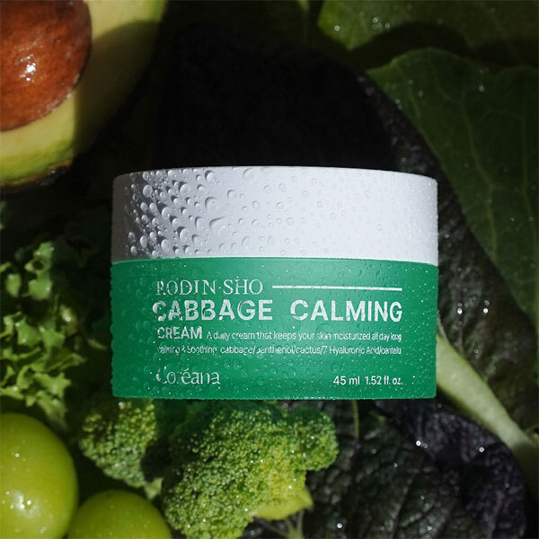 [코리아나] 로댕 쇼 캐비지 수분 진정 카밍크림 45ml