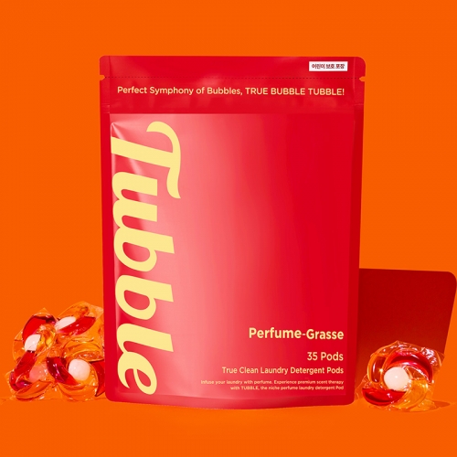 [터블] 트루클린 올인원 캡슐 세탁세제 35P(퍼퓸그라스)_10팩