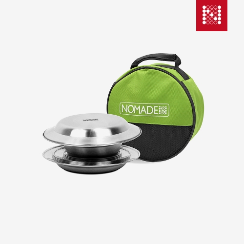 노마드 캠핑용 프리미엄 코펠 식기 세트20p N-5515
