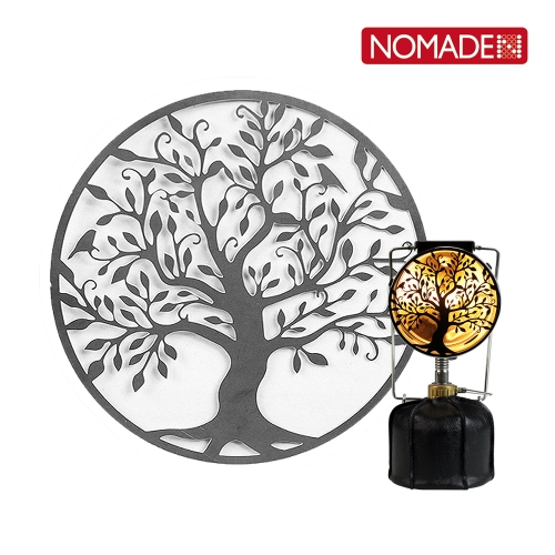 노마드 감성 휴대용 캠핑용 칸델라 타공판 0.5T 나무 NEW-0328