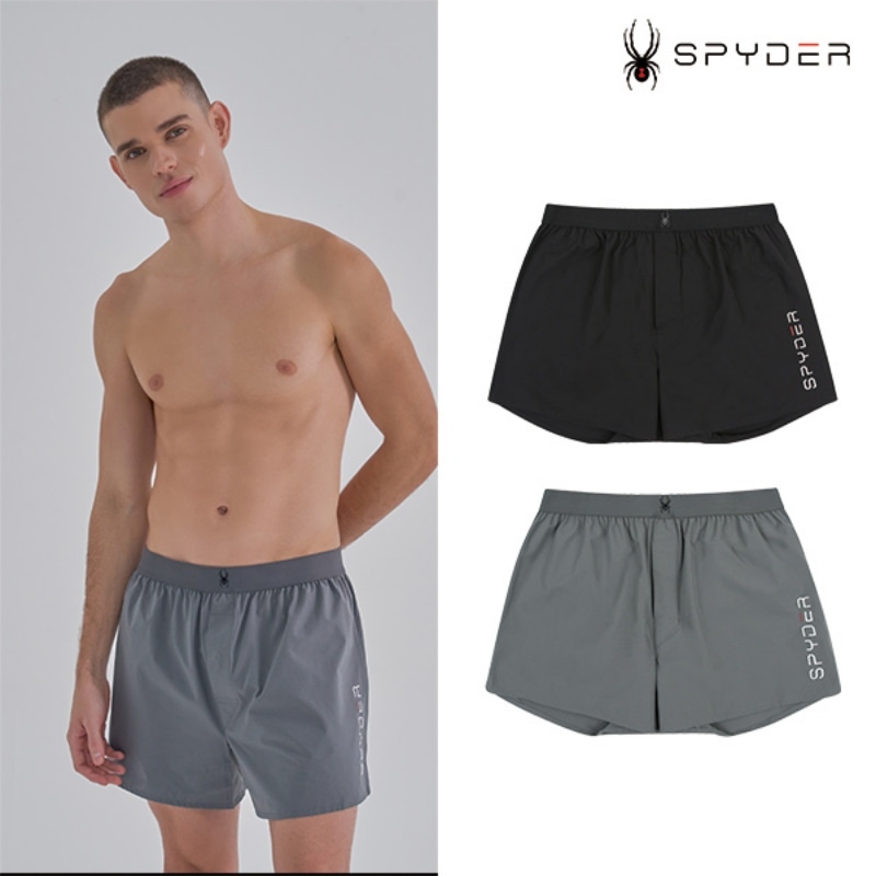 [스파이더] 남성 원포인트 로고 트렁크 2종세트