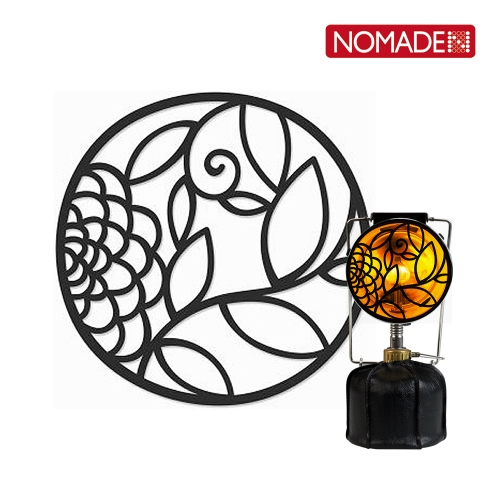 노마드 감성 휴대용 캠핑용 칸델라 타공판 0.5T 플라워 NEW-0335