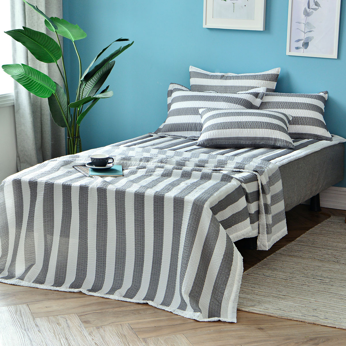 [침구연구소] 썸머라인 홑 시어서커 여름 이불단품 SS