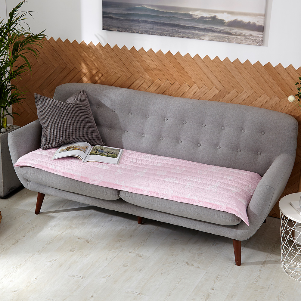 [침구연구소] 파리 시어서커 여름 쇼파패드 3인용