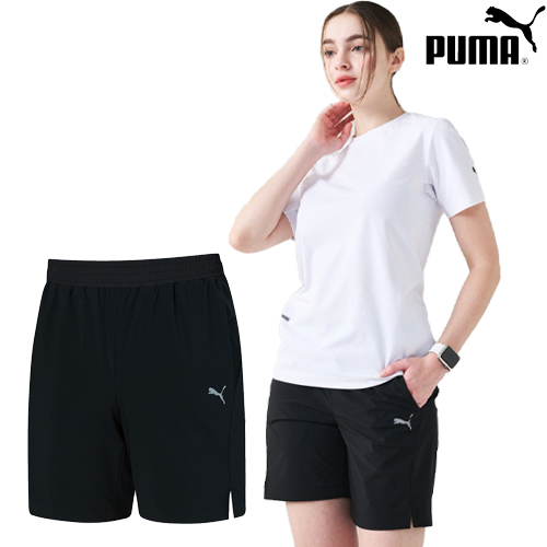 [푸마] ★25SS★러닝 4부팬츠 PU5289 블랙 / 사이즈(95~115)