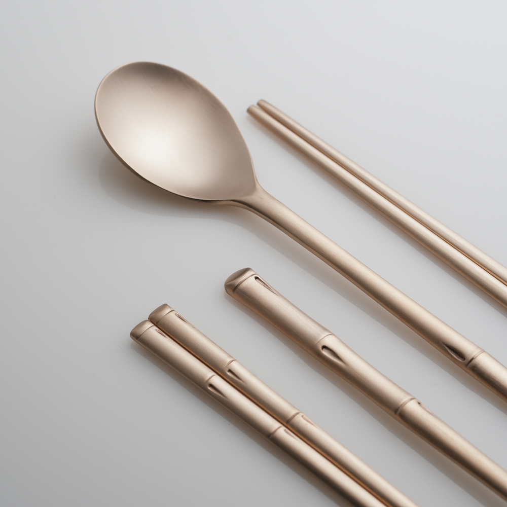 [한국도자기리빙] 리한 담연 유기수저 1벌세트