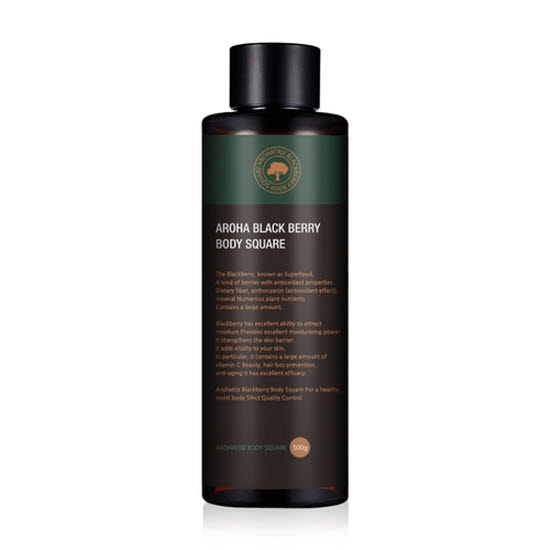 아로하트리즈 블랙베리 바디스퀘어 바디로션 500ml