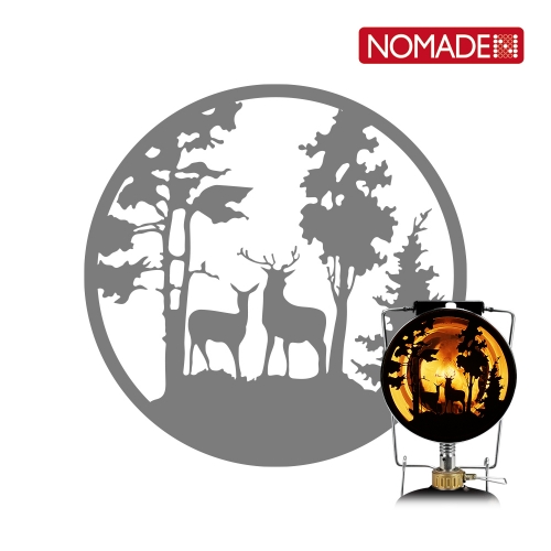 노마드 칸델라 감성 휴대용 캠핑 용품 타공판 1.2T Nature N-8122