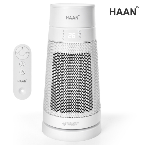 한경희 가정용 즉각발열 리모컨형 PTC 전기 온풍기 히터팬 HAAN-P19000