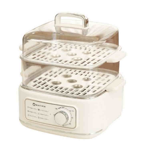 [셀렉프로] 스팀 멀티 3단 전기 다이어트 찜기 9.5리터