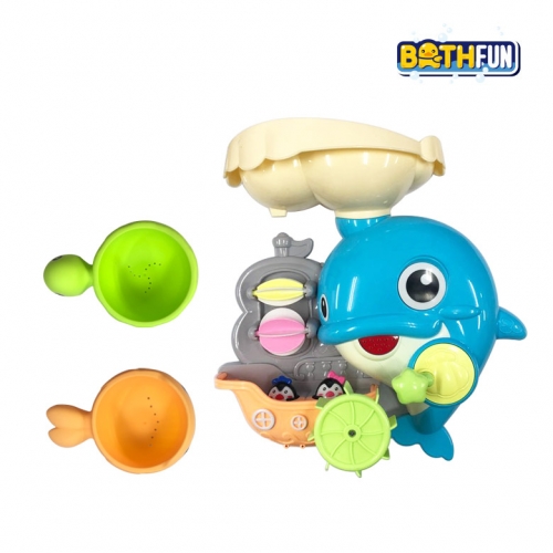 바스펀 돌고래 목욕놀이 세트