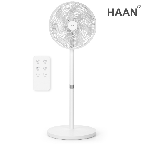 한경희 좌석겸용 스탠드 선풍기 3단 높이조절 써큘레이터망 7엽날개 39cm HAAN-HAC100R