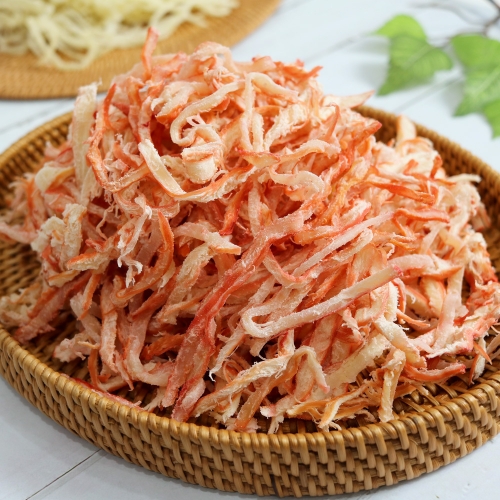 쫄깃 쫄깃한 국내가공 주문진 홍진미채 500g