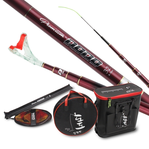 [싸파] 도도 올인원세트 민물낚시 필수품 민물대 받침대