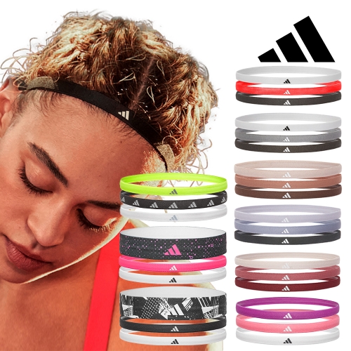 [아디다스] 스포츠 헤어밴드 3개 1세트