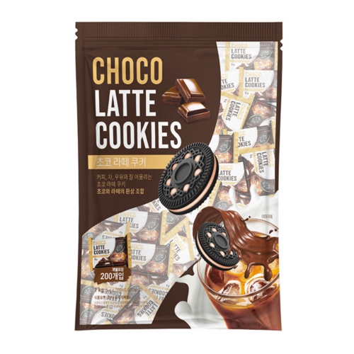 [좋은세상] 초코 라떼쿠키 1kg (200개입)