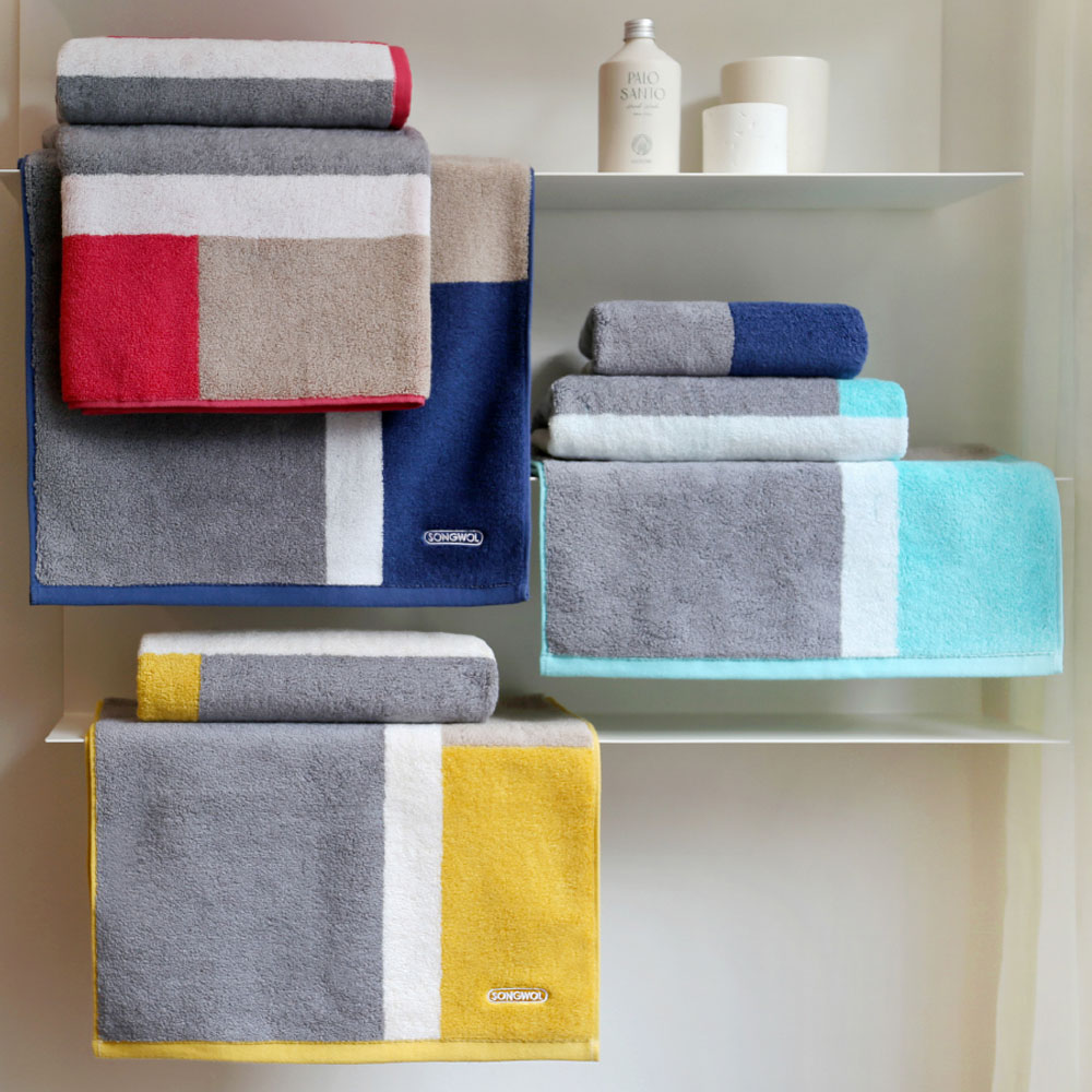 [송월] 컬러웨이40 세면타올 10장