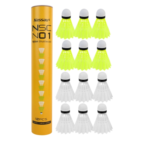 [낫소] 셔틀콕 나일론 N01 (12개입)