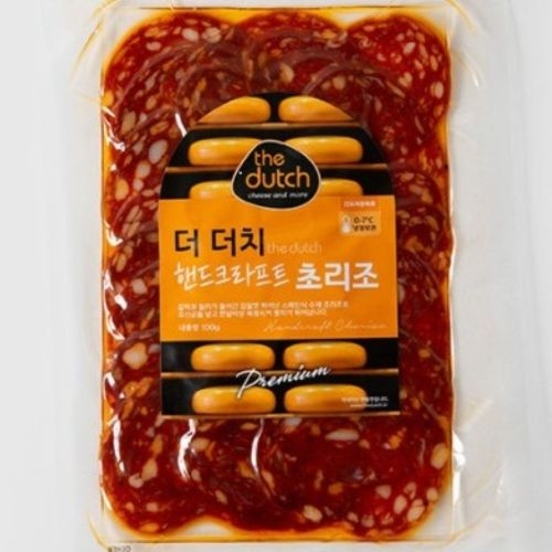 [더 더치] 핸드크라프트 초리조 슬라이스 100g