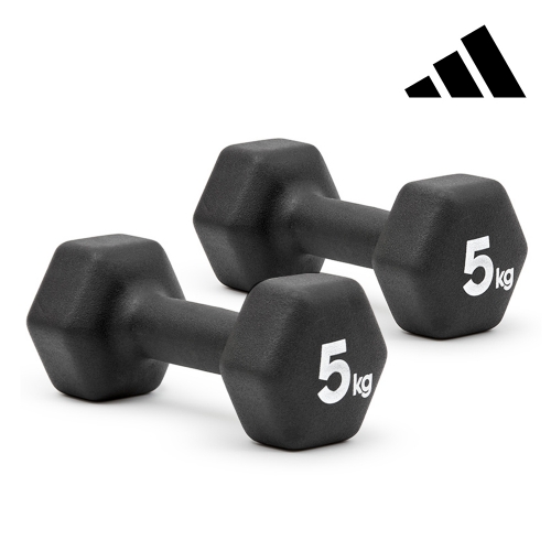 [아디다스] 육각아령 덤벨 세트 5kg (1+1)