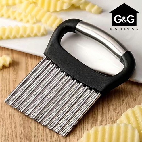 [감앤각] 물결 웨이브 슬라이서 커터