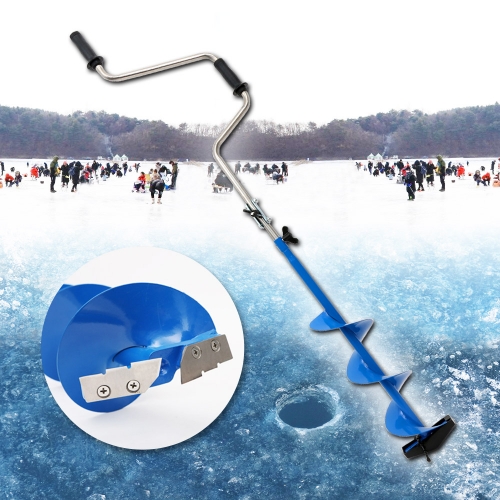 [싸파] 접이식 아이스 오거 얼음 드릴 빙어 송어 낚시