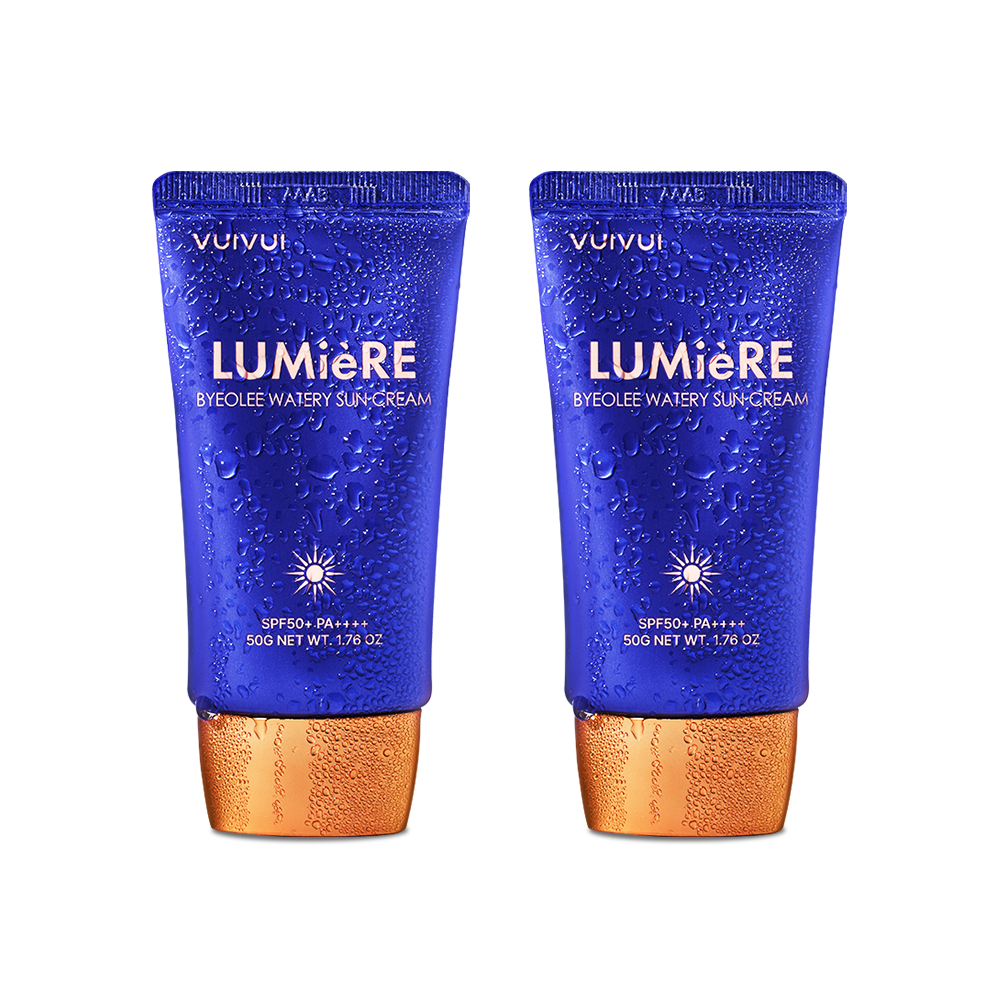 [뷰이뷰이] 1+1 벼리 워터리 선크림 50g SPF50+ PA++++