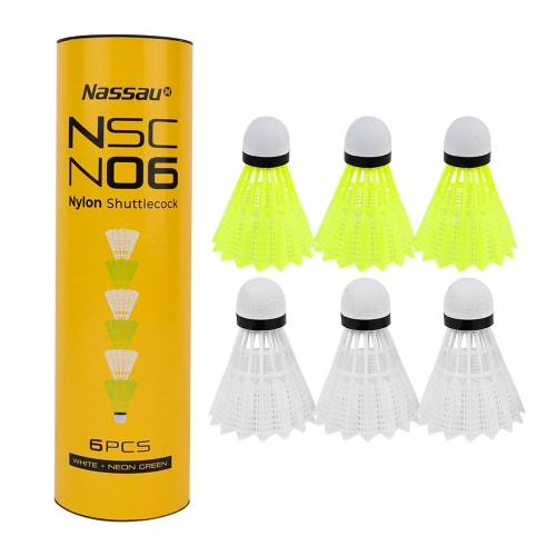 [낫소] 셔틀콕 나일론 N06 (6개입)