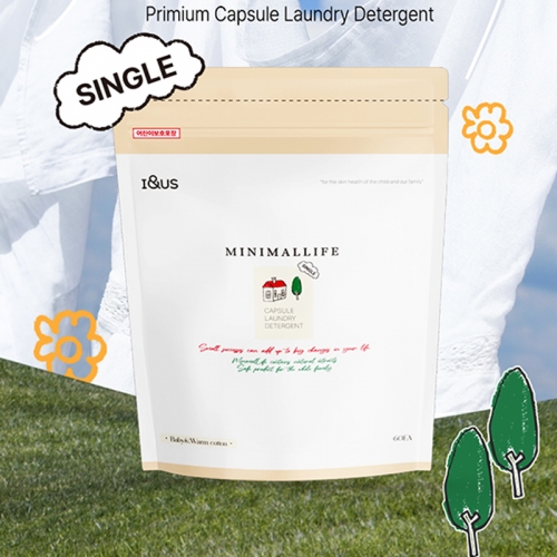 [아이앤어스] 프리미엄 캡슐세제 싱글 60개입